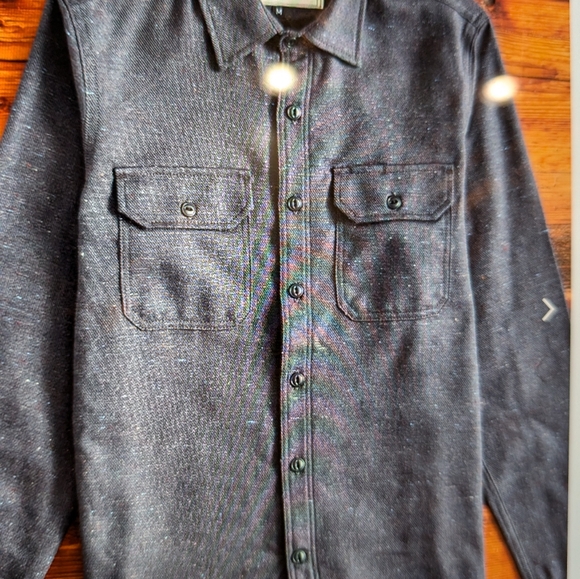 Rogue Territory Field Shirt Grey Rainbow Nep - Picture 2 of 6